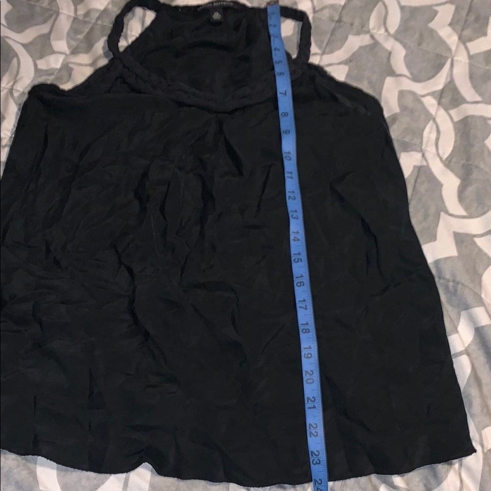 Banana Republic XS 100% Silk Black Camisole Top A-Line silhouette - Picture 5 of 6